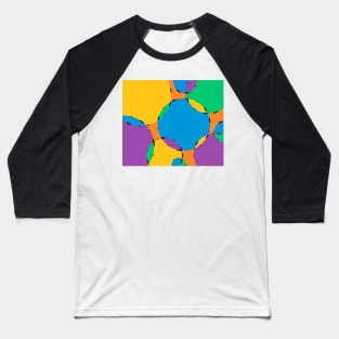 Jazzy Ellipses Baseball T-Shirt